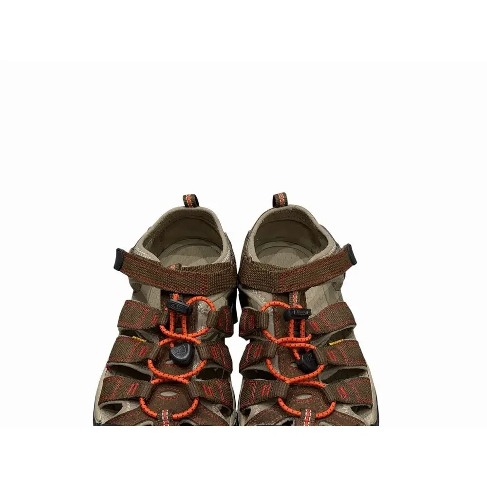 Keen Newport H2 Brown Closed Toe Hiking Water Sandals Shoes 1018259 Kids size 5